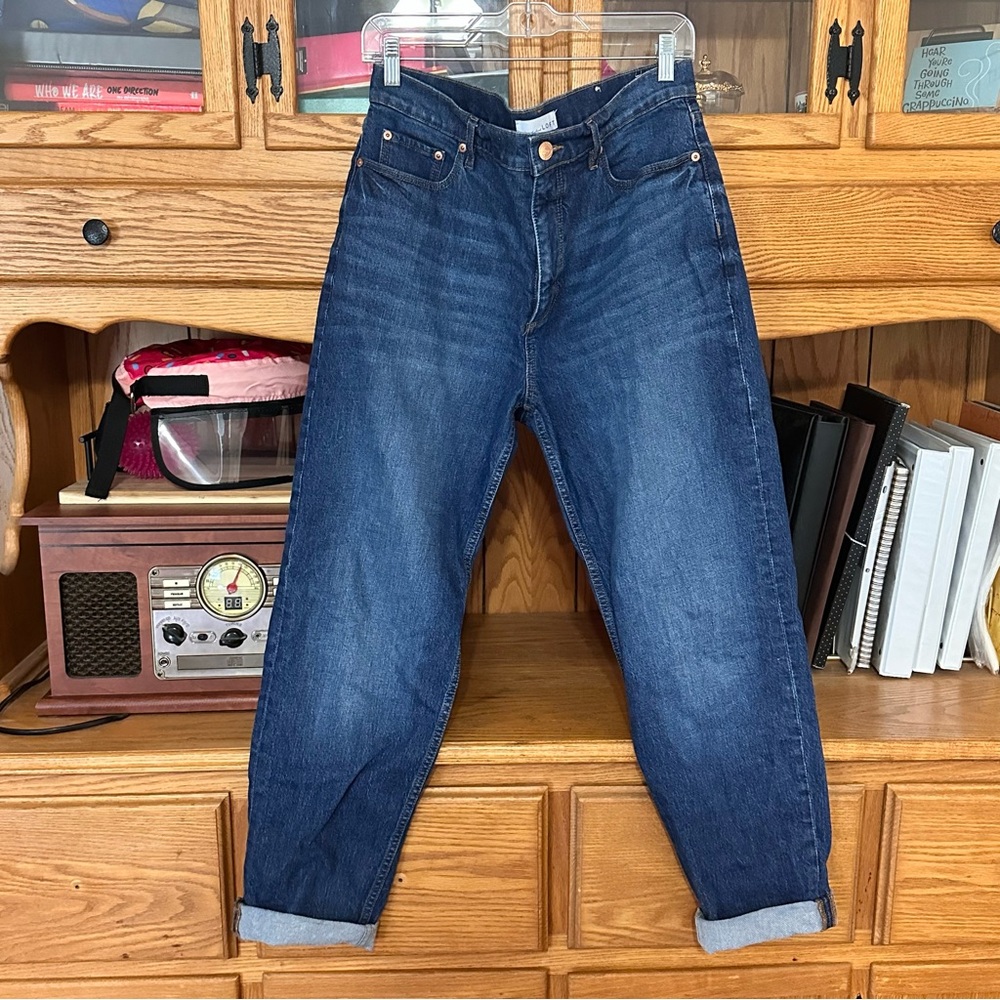 High Rise Boyfriend Jeans